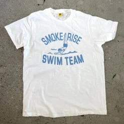Velva Sheen White Swim Team T-Shirt