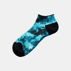Gramicci Blue Tie Dye Ankle Socks