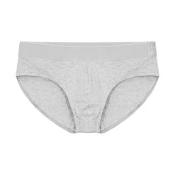 Bread And Boxers Grey Melange Brief