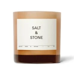 Salt And Stone Black Rose And Vetiver Candle