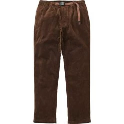 Gramicci Dark Brown Corduroy NN Just Cut Pants