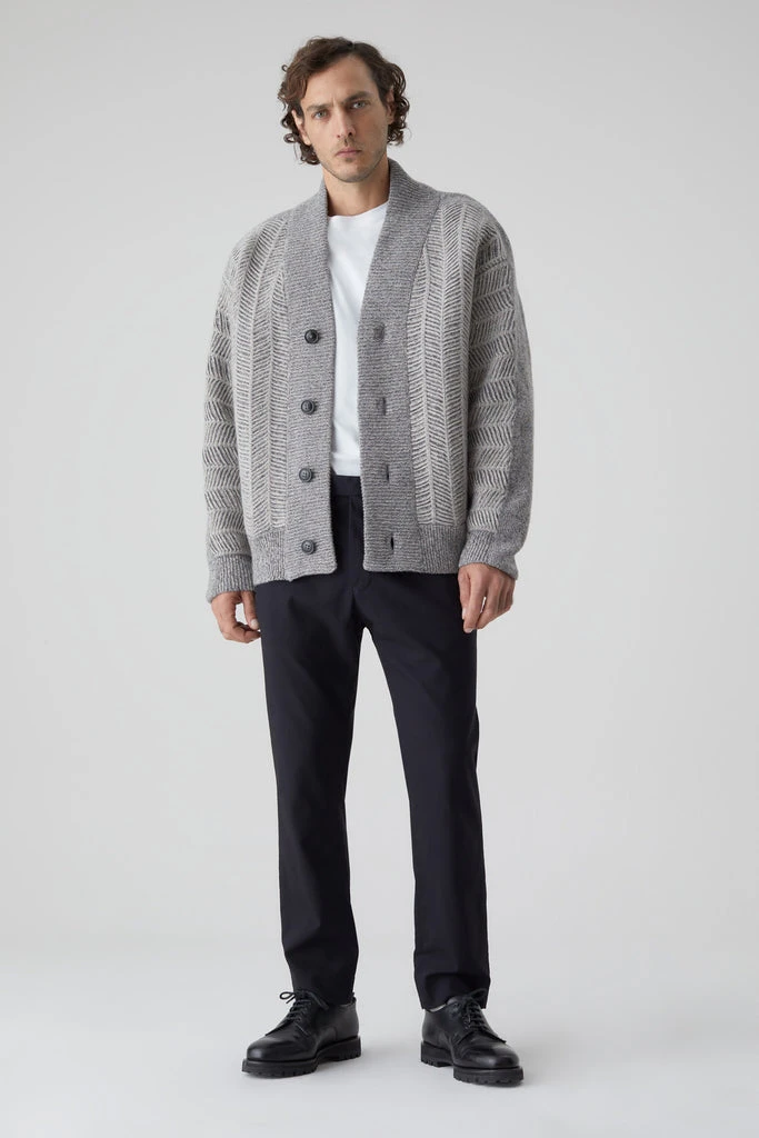 Closed Grey Wool Cardigan Sweater 2 Closed Grey Wool Cardigan Sweater - Image 2