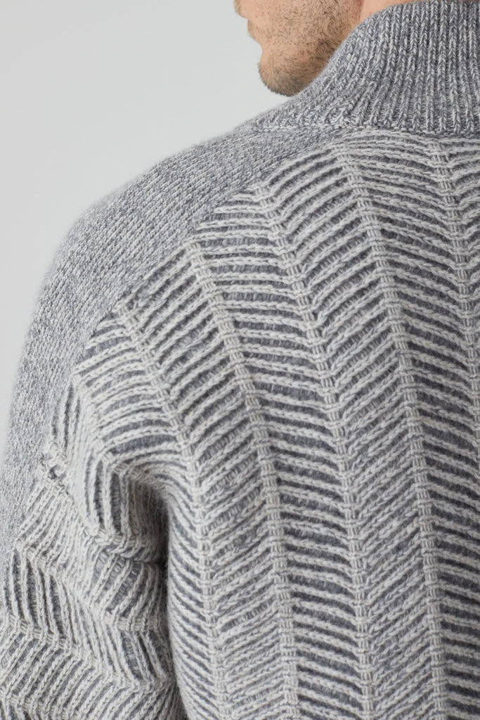 Closed Grey Wool Cardigan Sweater 5 Closed Grey Wool Cardigan Sweater - Image 5