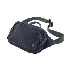 Gramicci Navy Blue Crossbody Cotton Nylon Hip Bag